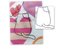 Stickdatei - Cute Doodle Cat 4 Appli